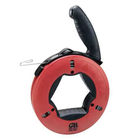 Gardner Bender Fts-65R Fish Tape, 1/8 In X 65 Ft, Carbon Steel