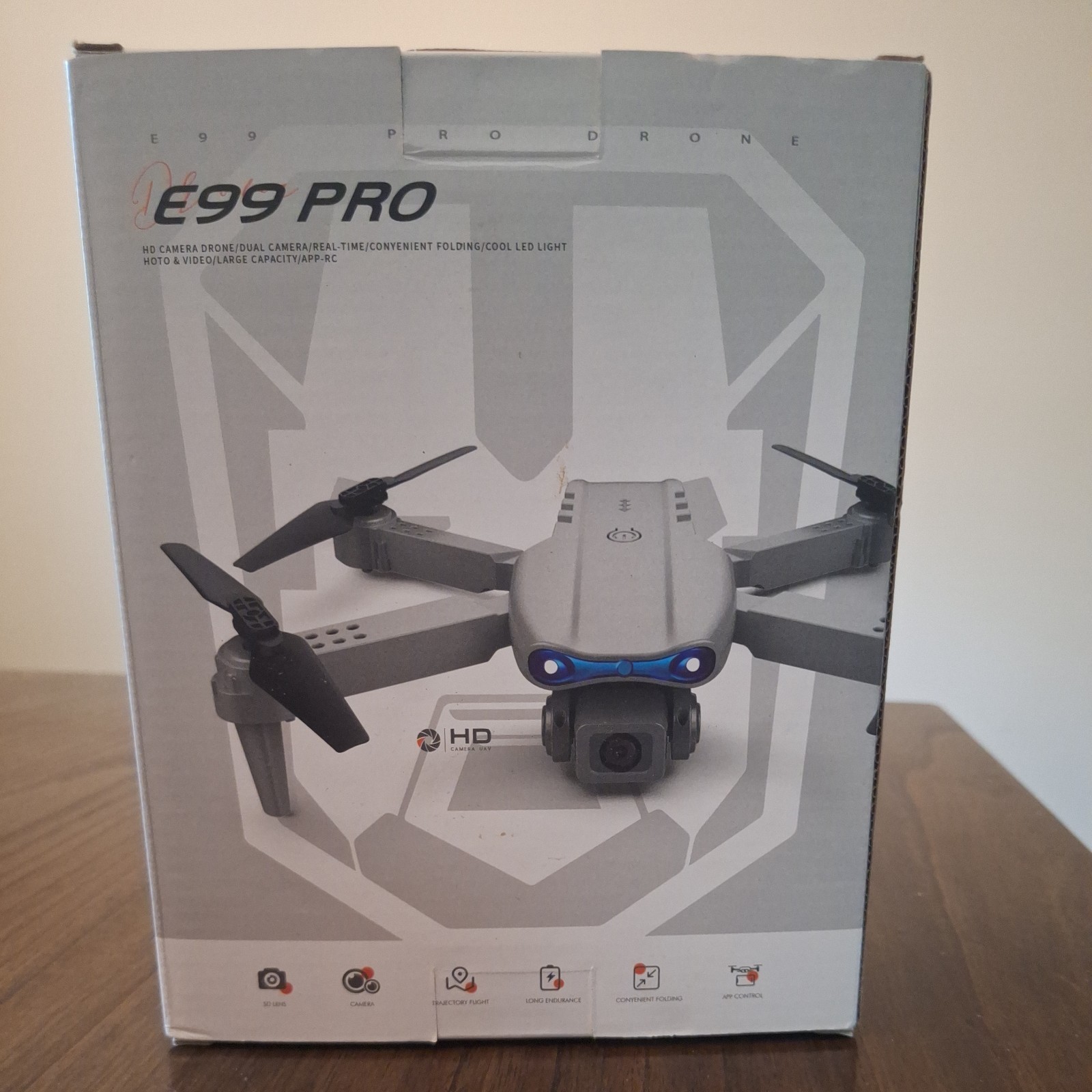 Facegle E99 Pro Drone SD Camera 2.4Ghz  Foldable Quadcopter RC New In Box
