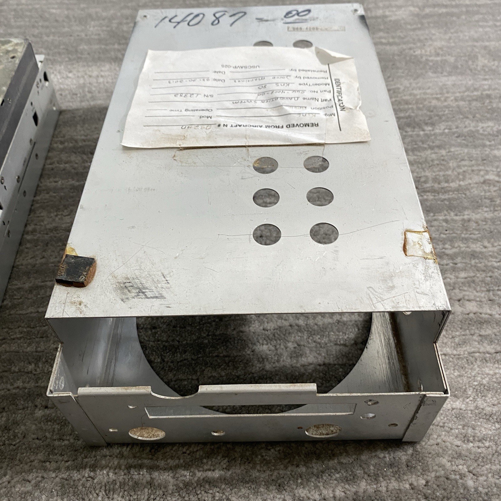 Bendix King KNS 80 Navigation System 066-4008-00 With Screen Damage And Tray