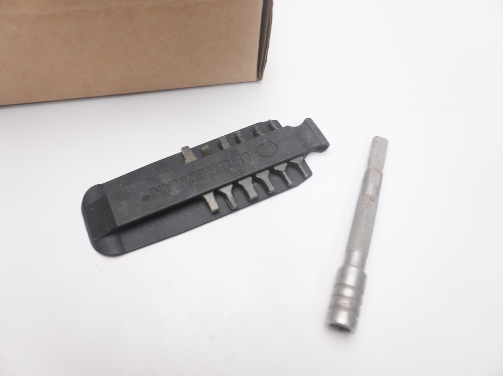 NICE! Leatherman Charge Ti Titanium Multi-Tool w/ Screwdriver Attachment