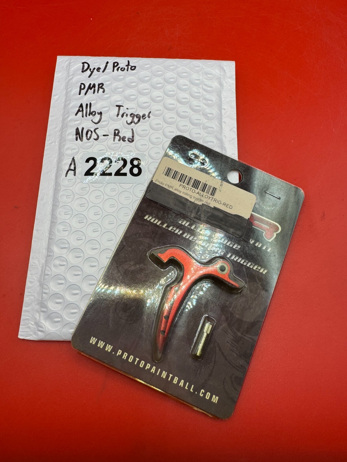 Dye/Proto PMR Alloy Trigger NOS-Red