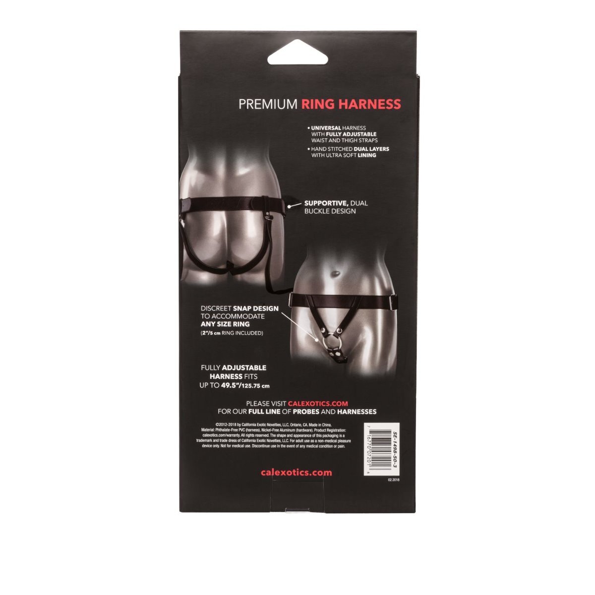 Universal Love Rider Premium Ring Harness with O Ring Strap-on Accessory