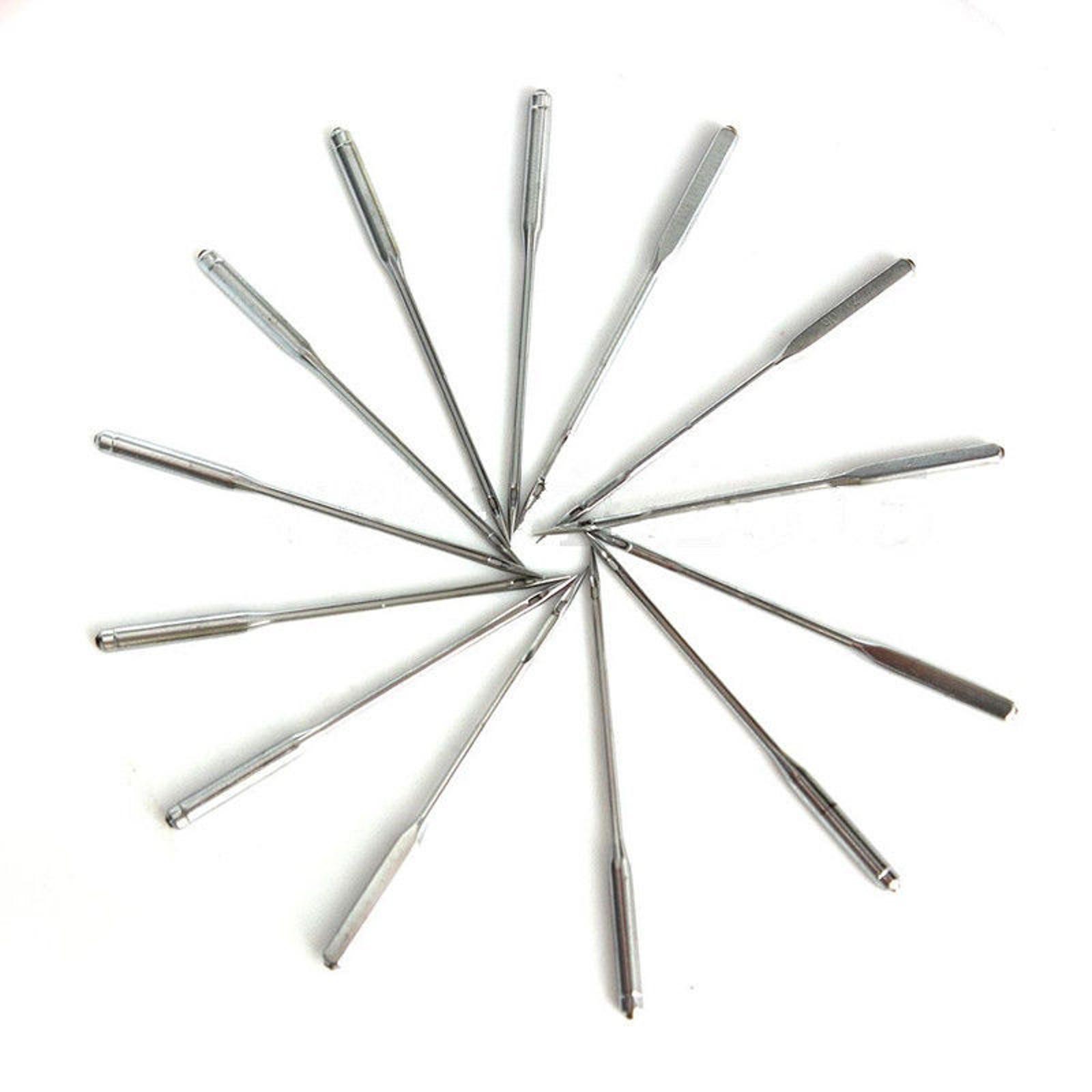 Lot of 50/100 Assorted Home Sewing Machine Needles for Brother Janome Singer A