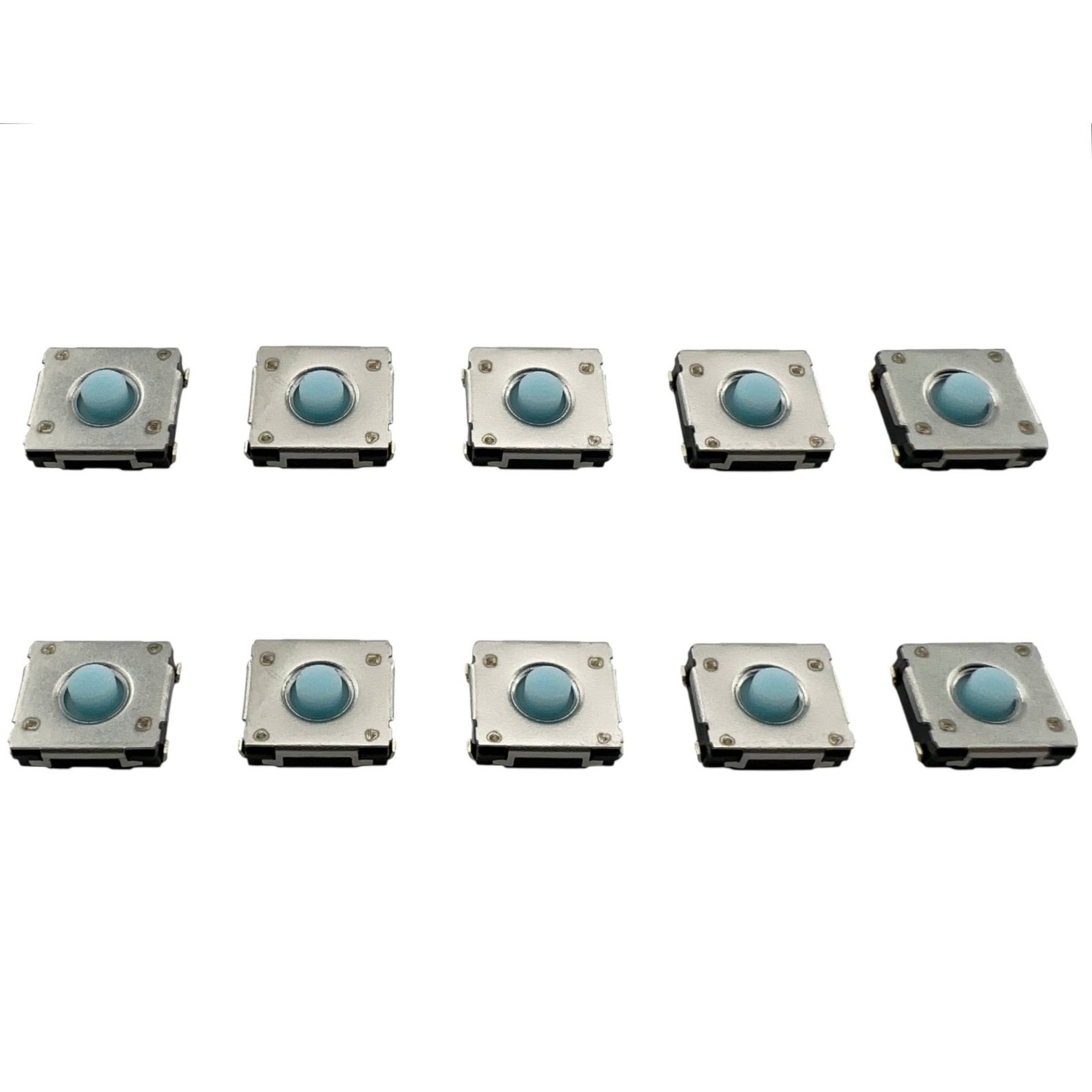 10 Pcs - Panasonic EVQ-P0N02B Tactile Switch SMD 4-Pin SPST-NO 6.5X6X2.5MM
