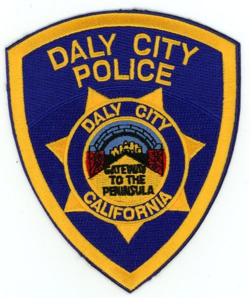 CALIFORNIA CA DALY CITY POLICE NICE SHOULDER PATCH SHERIFF