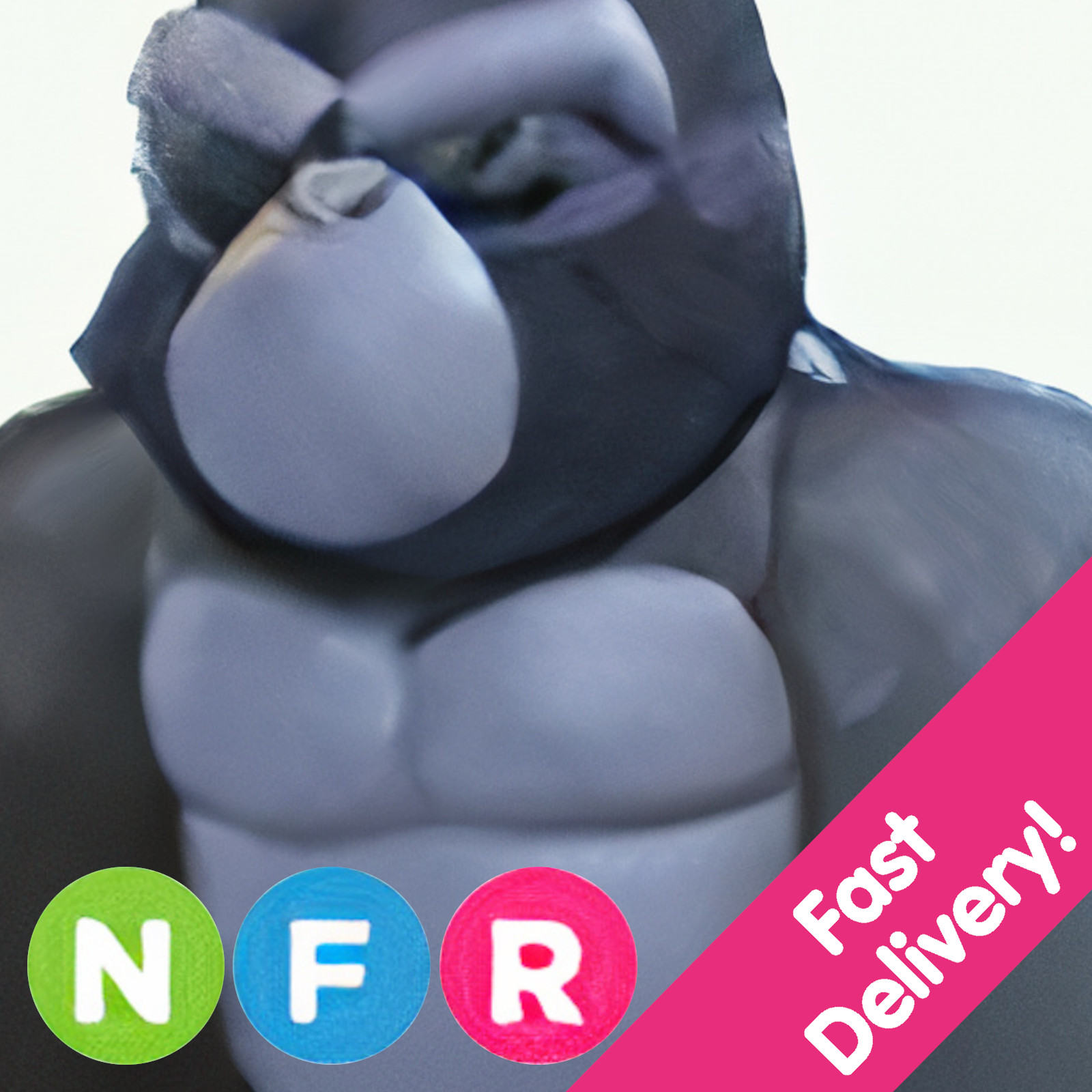 Silverback Gorilla ✨ Neon Fly Ride NFR ✨ US Seller Adopt From Me Today