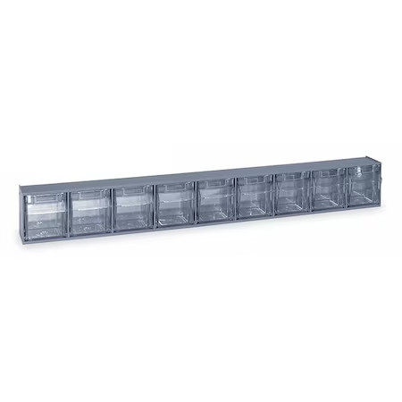 Quantum Storage Systems Qtb309gy Plastic Tip-Out Bin Gray