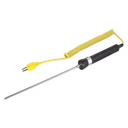 Reed Instruments R2950 Immersion Thermocouple Probe, Type K, -58 To 1112