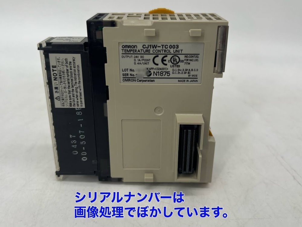 OMRON CJ1W-TC003 PLC Programmable Controller Tested USED