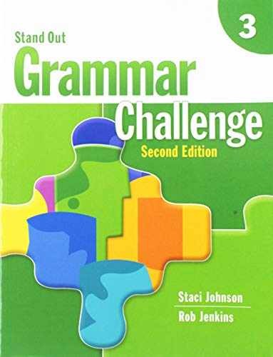 Stand Out Grammar Challenge 3, - Paperback, by Rob Jenkins; Staci - Very Good