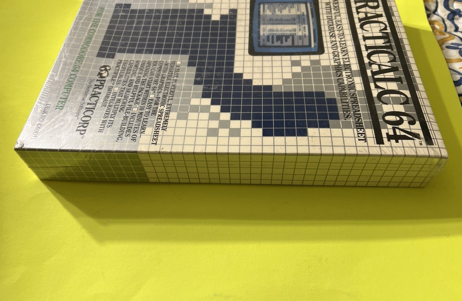 Vintage PRACTICALC Practicorp Spreadsheet Commodore 64 - New Sealed