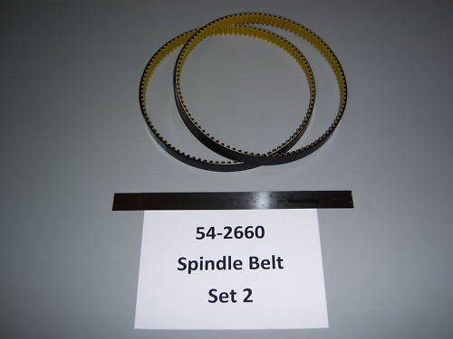 Spindle Belt - Two Piece Set as Compared to Haas® PN# 54-2660 / 93-54-2660