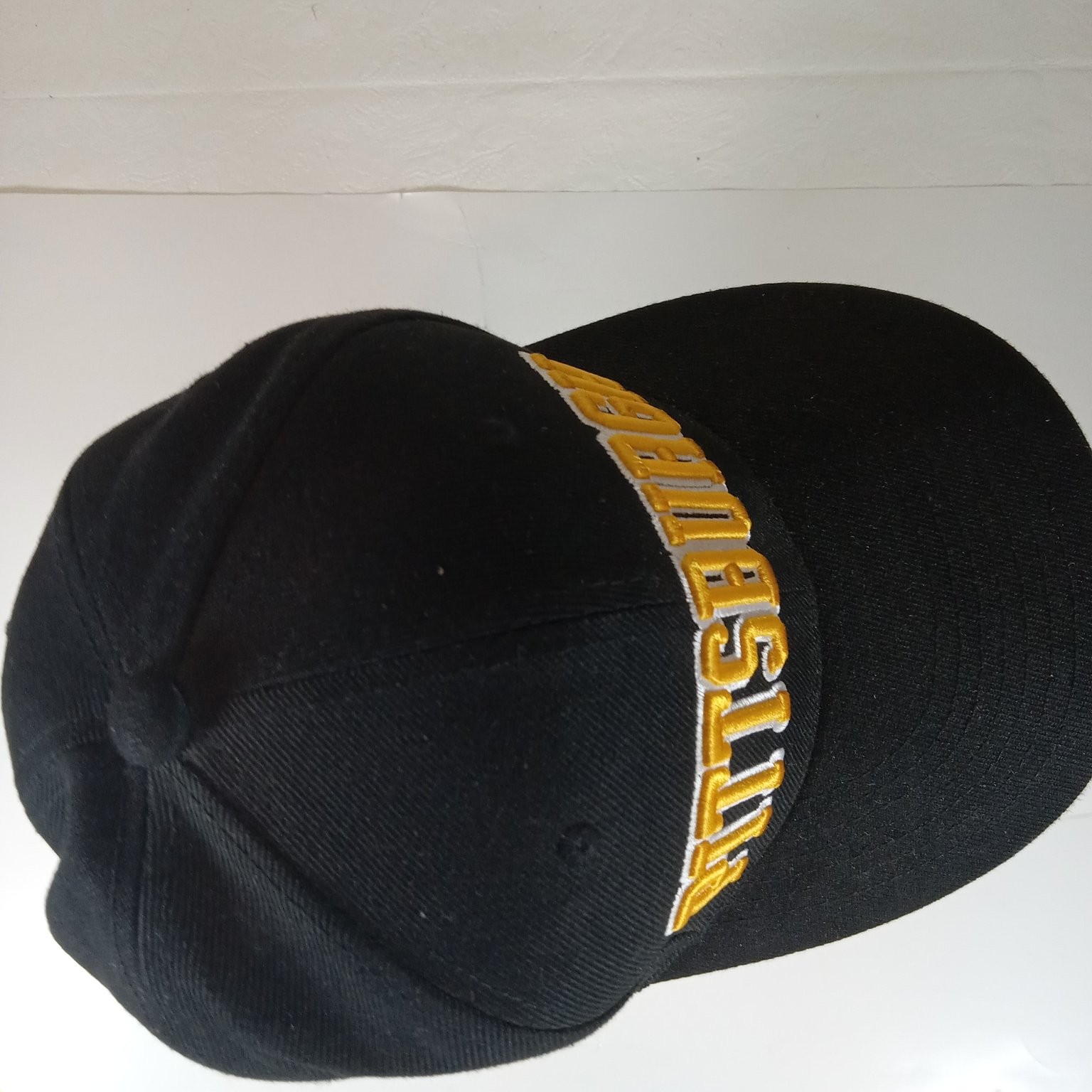 Semper Fi Pittsburgh Snapback Hat Adjustable Black Wool Baseball Cap