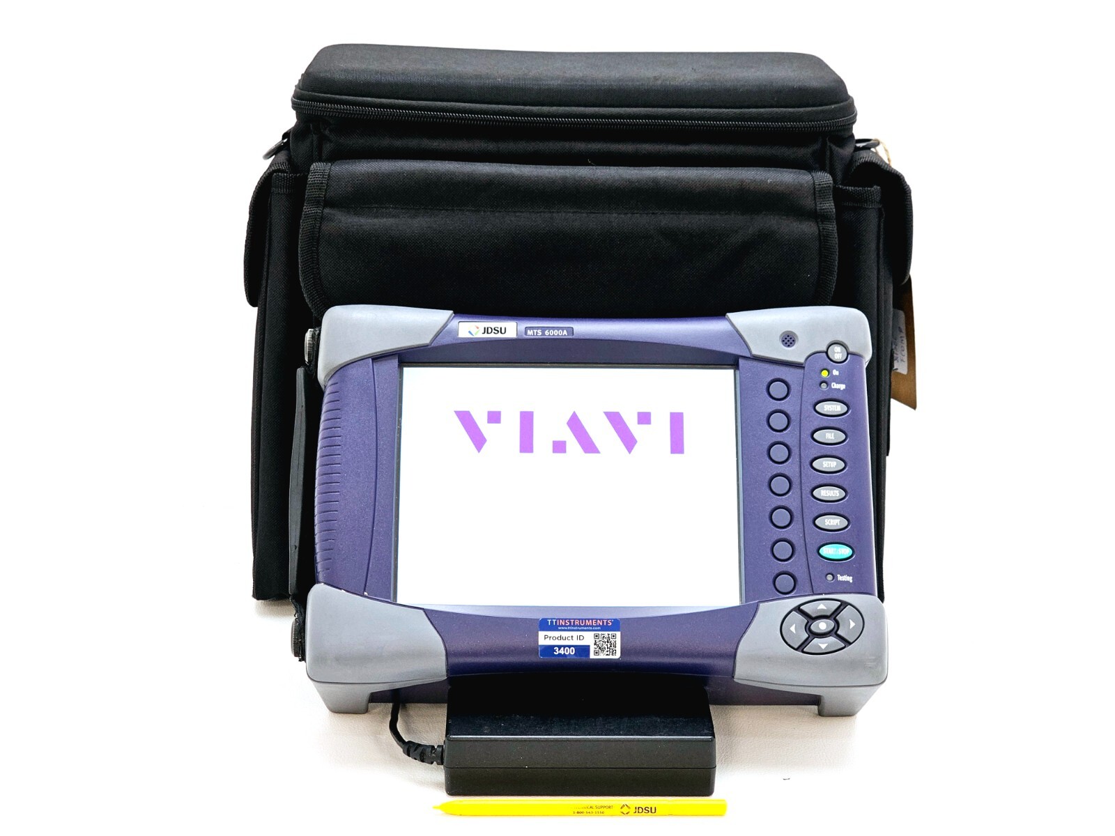Viavi JDSU MTS 6000A + 8126C SM OTDR 1310/1550nm 47 dB Bi-Directional Testing
