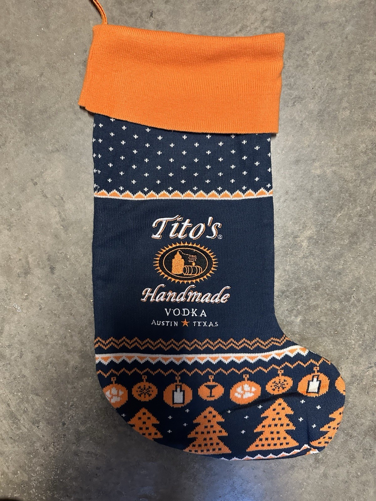 Tito’s Handmade Vodka Austin Texas - Christmas Stocking - LOOK!