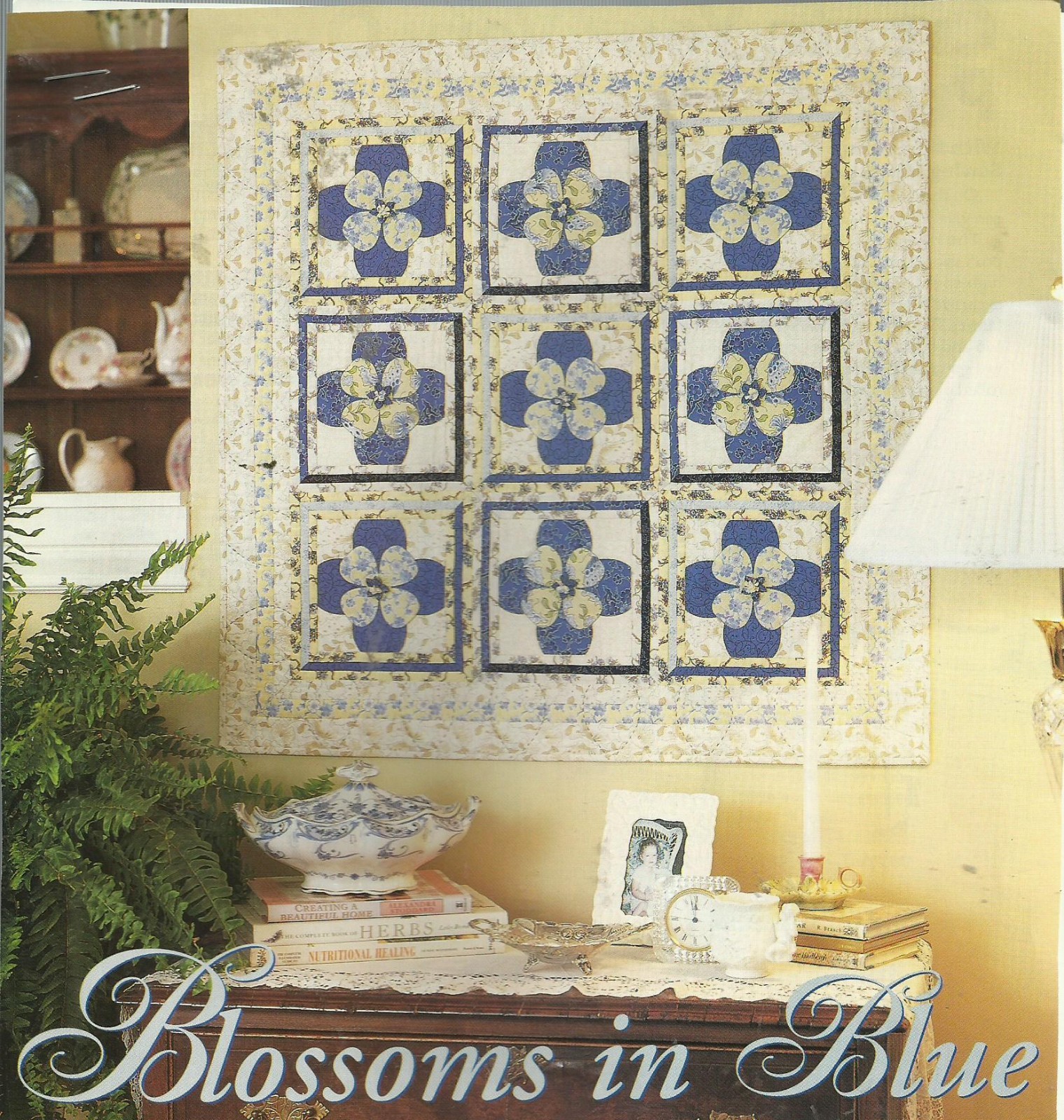 C0642 BLOSSONS IN BLOOM WALLHANGING  QUILT  PATTERN/INSTRUCTIONS
