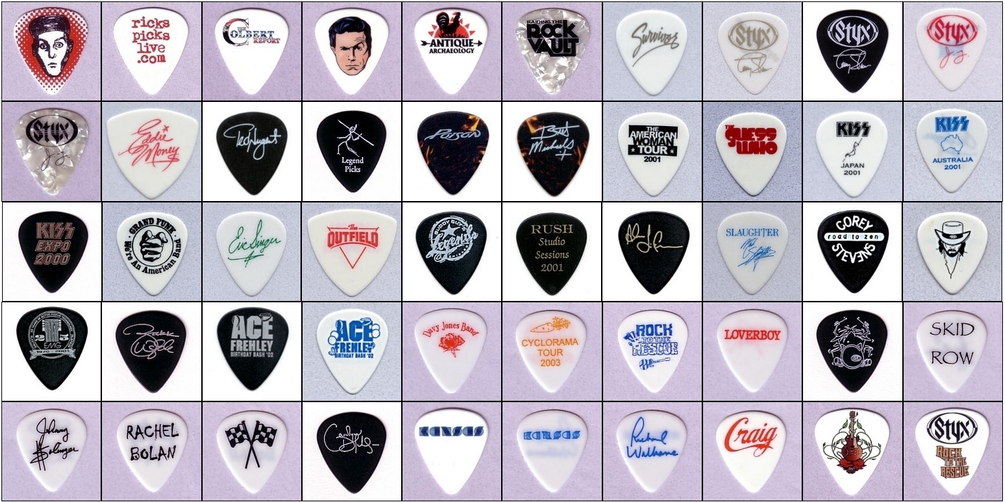Your Own Custom Imprinted Guitar Picks ~ (144 picks) ~ Double-sided Imprinting