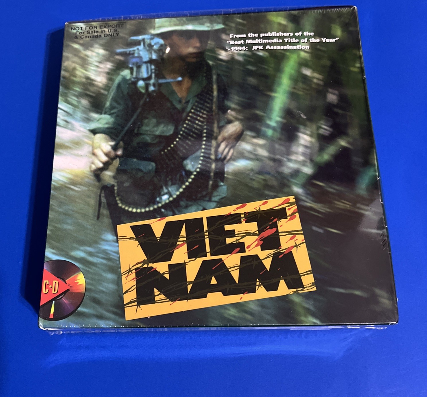 Vietnam - A Visual Investigation (PC, 1994, Medio Interactive). New In Shrink.