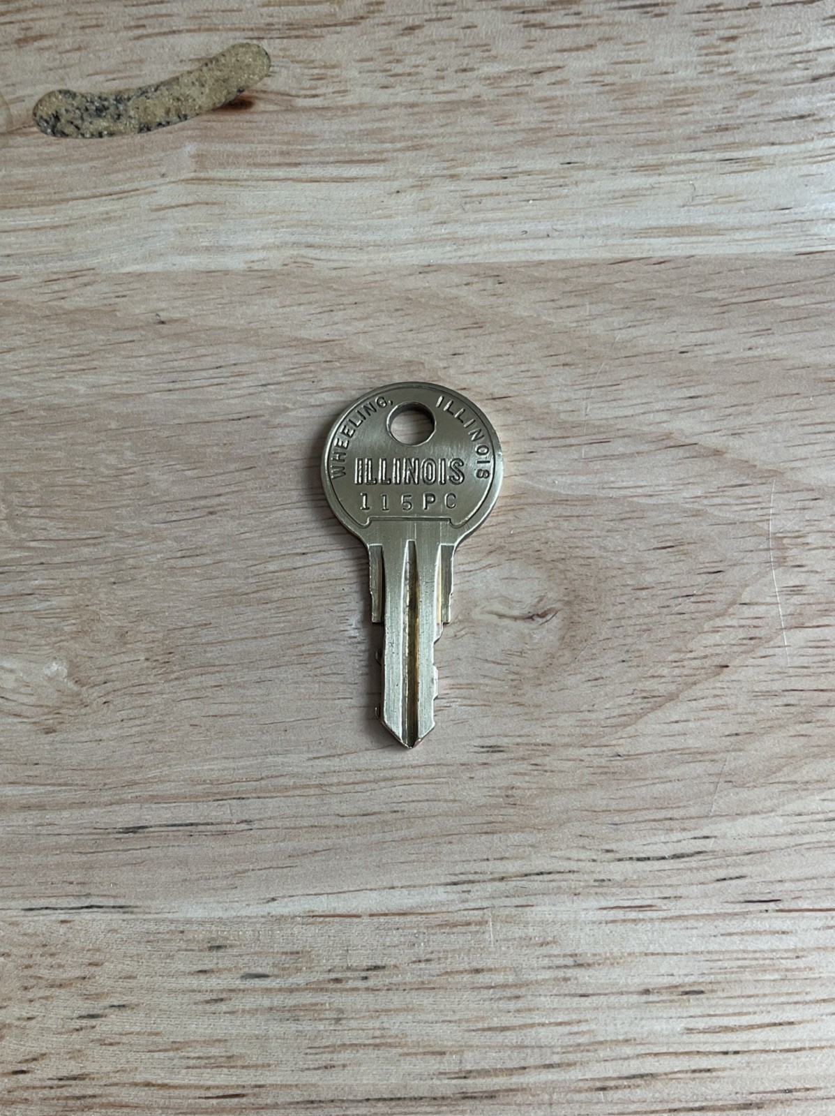 Illinois Lock Key # 115 PC