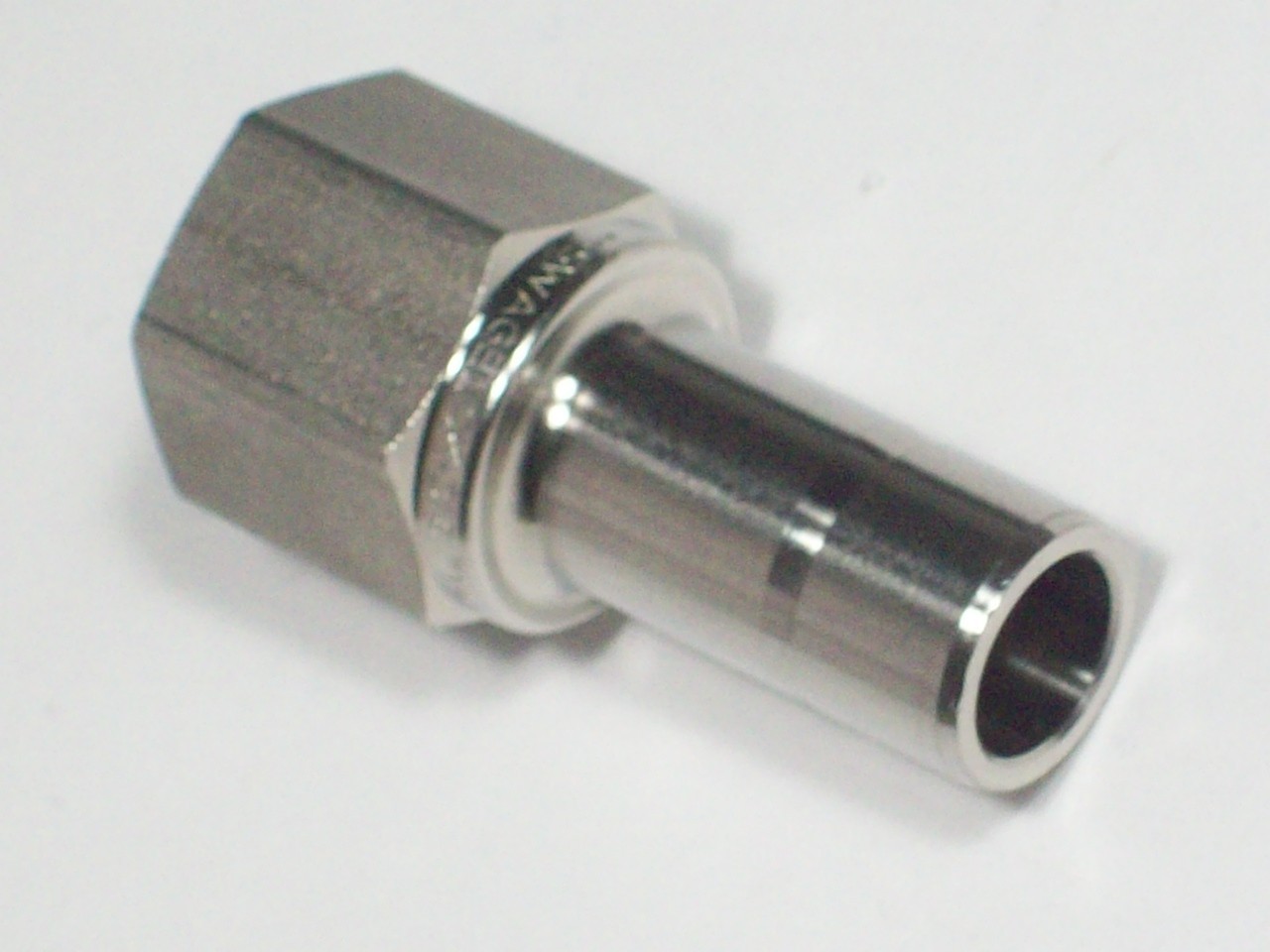 1- Swagelok Stainless Steel Tube Adapter, 1/2" Tube OD x 1/4" FNPT, SS-8-TA-7-4