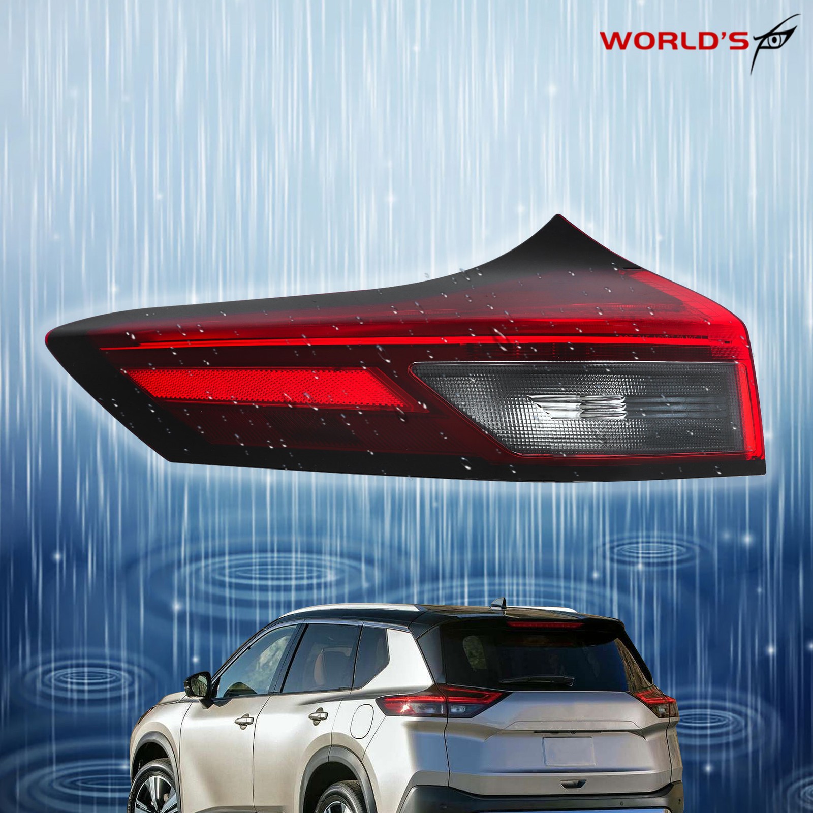 For Nissan Rogue 2021-2023 Outer LED Tail Light Brake Rear Lamp Left Driver Side
