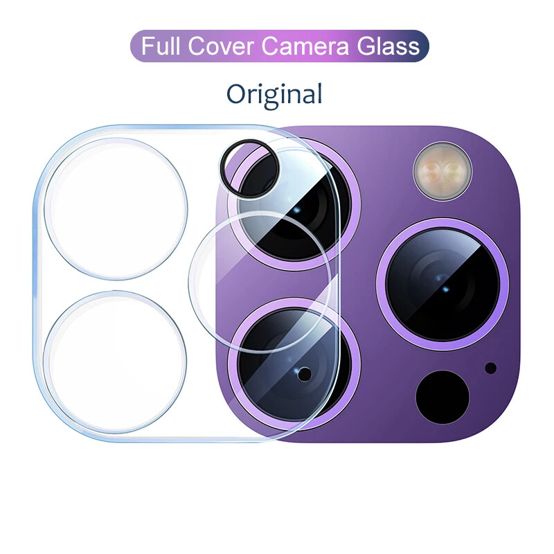 Tempered Glass Camera Lens Screen Protector For iPhone 13 14 15 16 Pro Max 16E