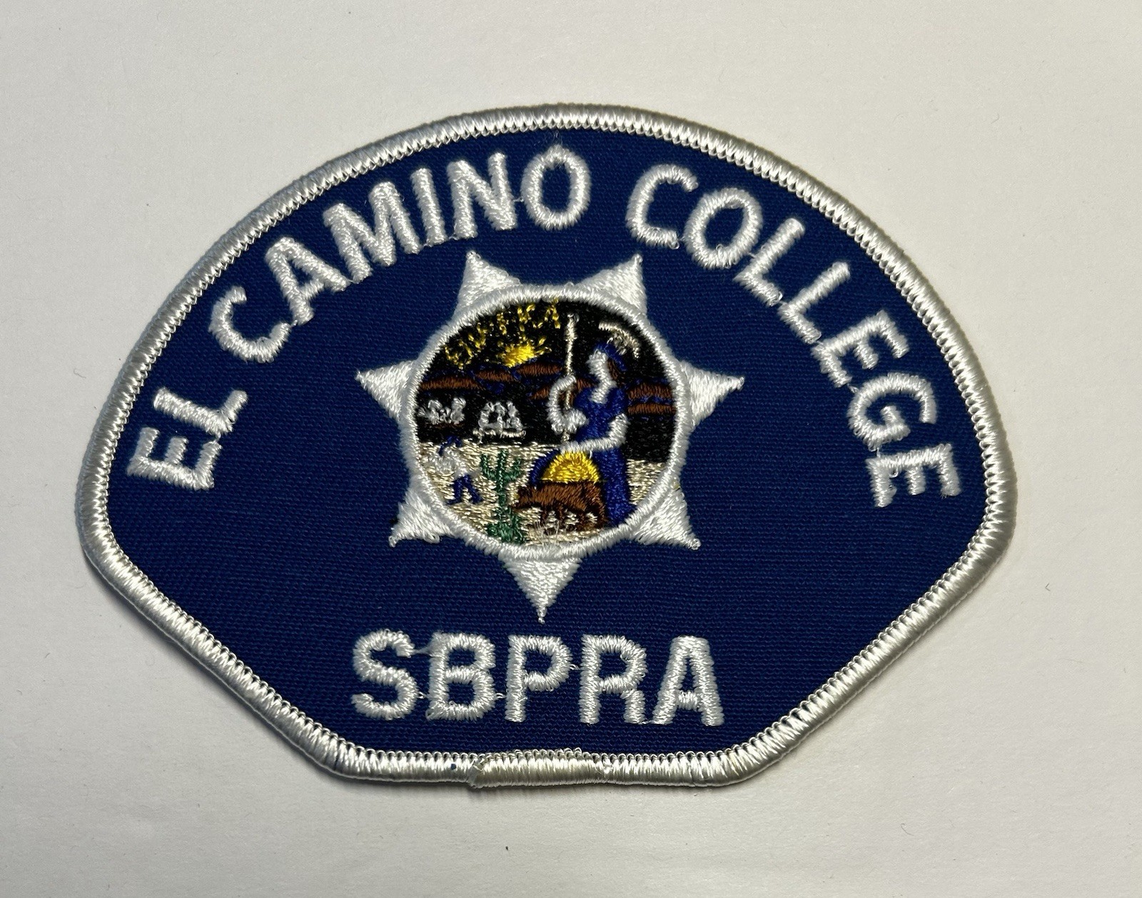 CALIFORNIA EL CAMINO COLLEGE SBPRA POLICE RESERVE? PATCH LOS ANGELES CO #PDD94