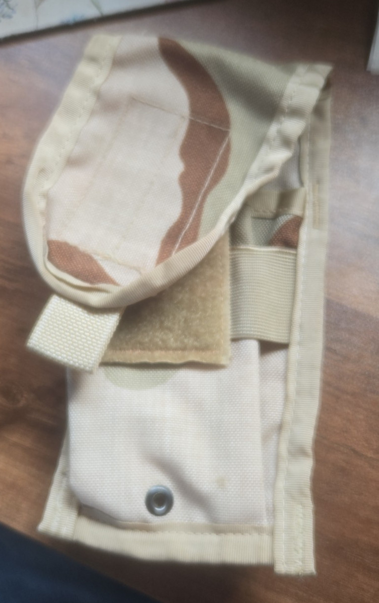 USGI MOLLE II 5.56 Double Magazine Pouch Desert Camo (DCU) 8465-01-515-7562 #1