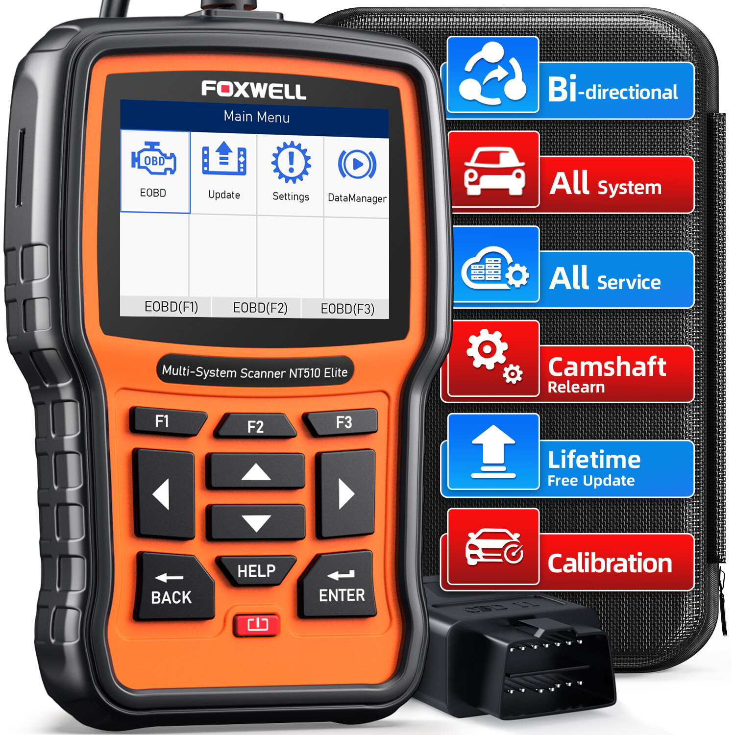 for Honda All System Bidirectional OBD2 Diagnostic Scanner Oil BMS DPF Injector