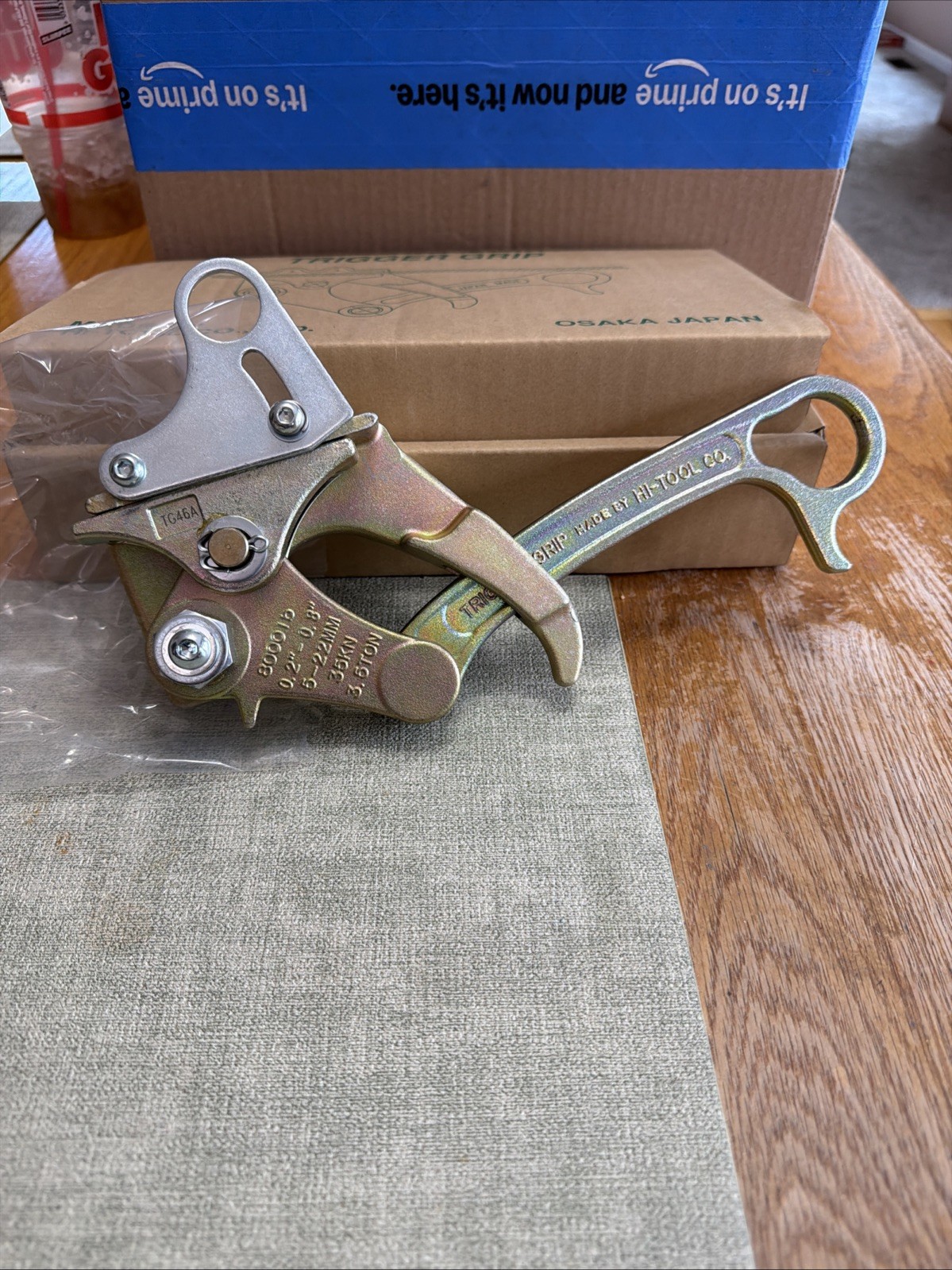 Trigger Grip 8000 Lb Cable Grabber Hi-Tool Co