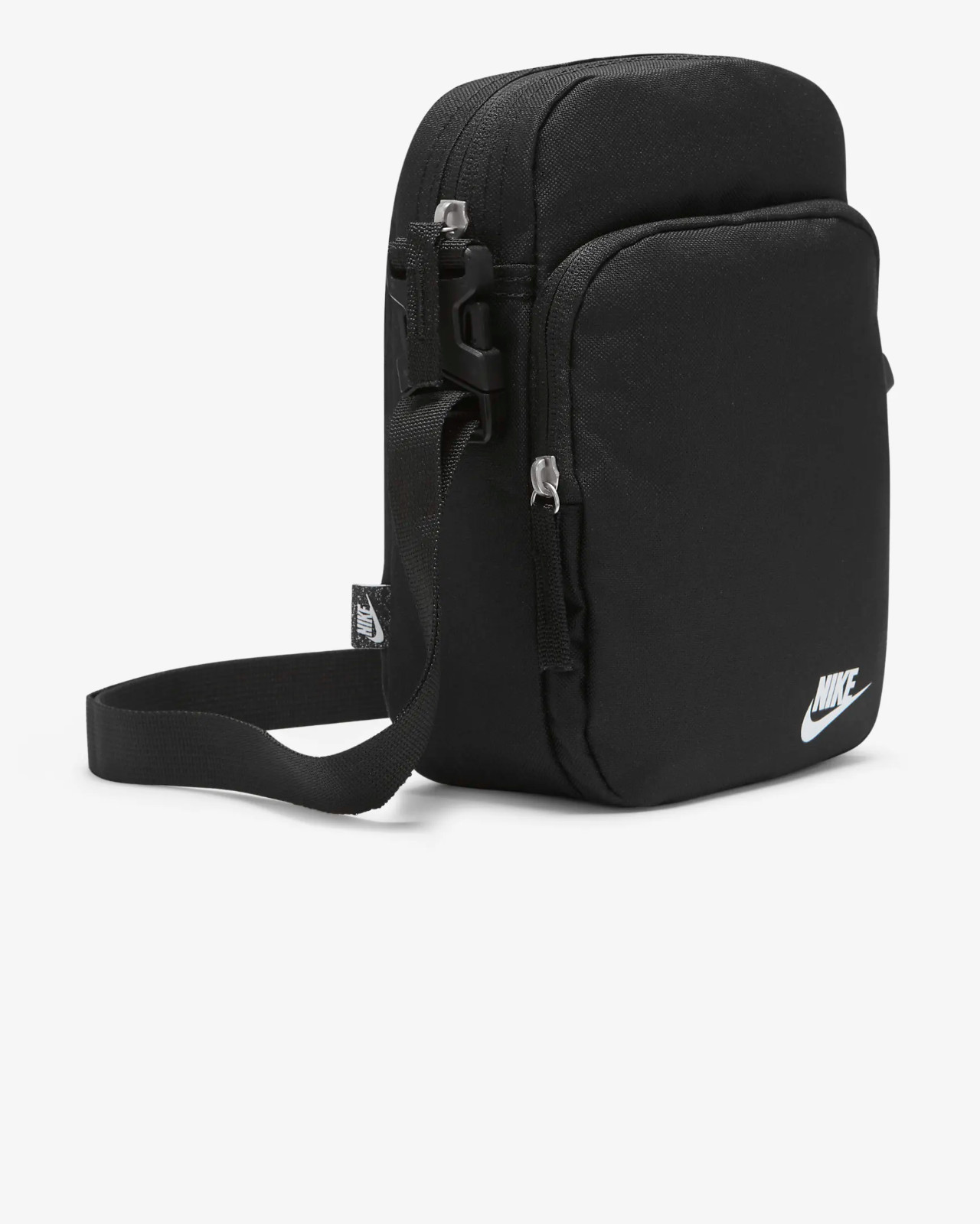 Nike Heritage Crossbody Bag Black Unisex Small 4L Shoulder Sling Pouch DB0456 10