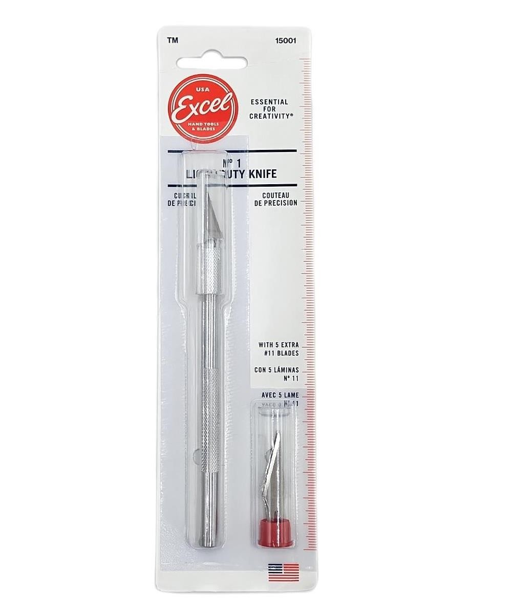 New Excel K1 Craft Hobby Knife with Extra Blades 15001
