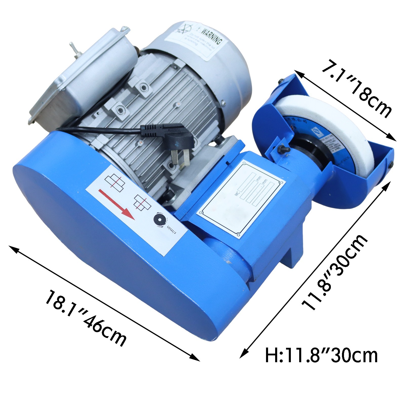 Lathe Tool Post Grinder Internal/External Cylindrical Grinding Machine for Lathe
