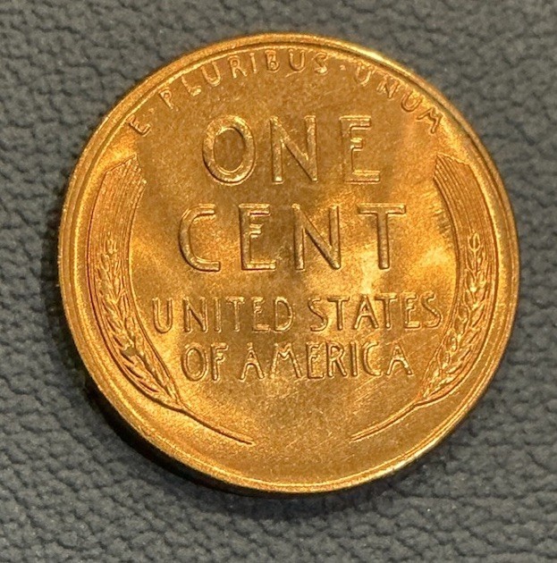 1955 S 1C RD Lincoln Cent Brilliant Uncirculated