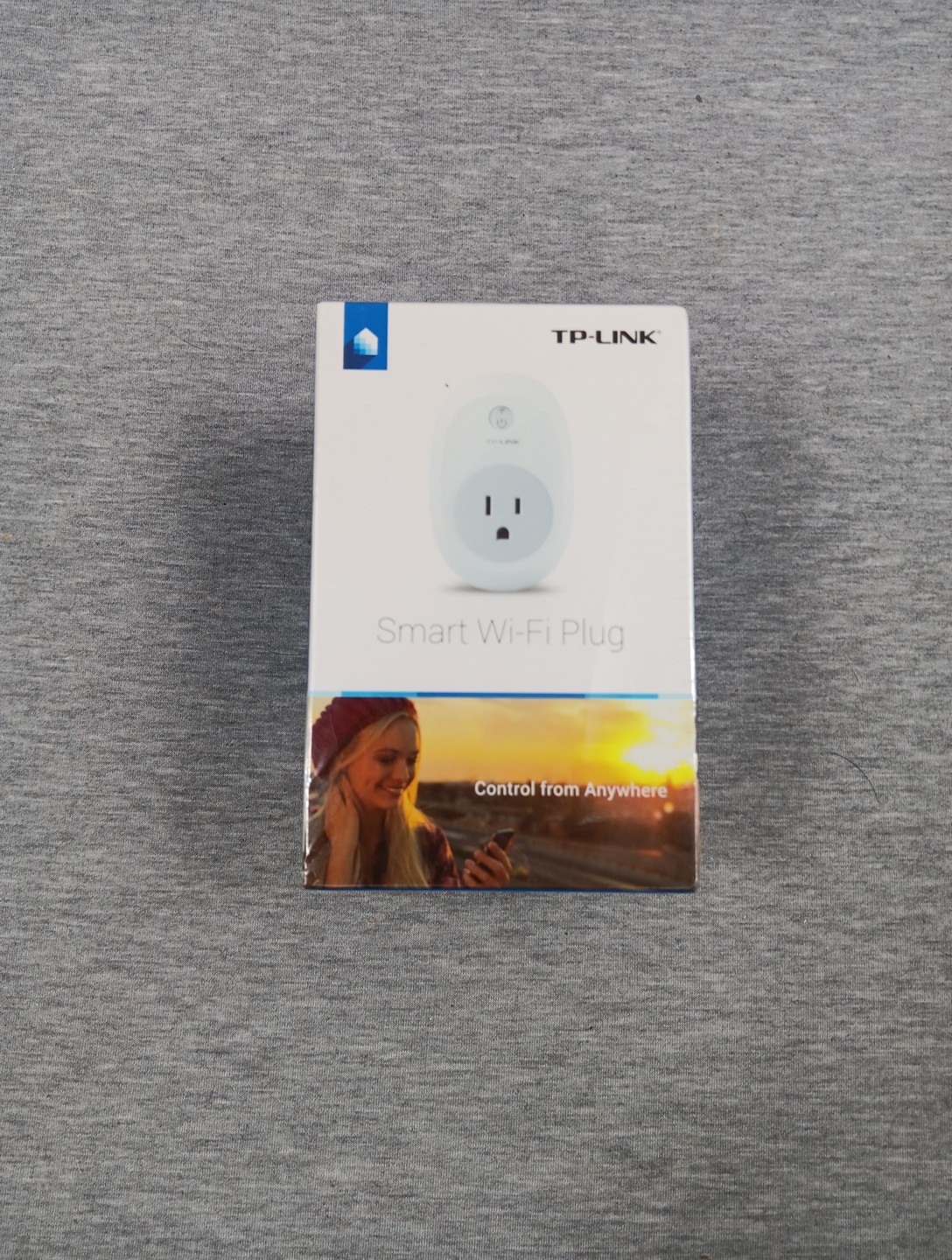NEW TP-Link Wi-Fi Smart Plug HS100 Amazon Alexa Google Assistant Cortana White