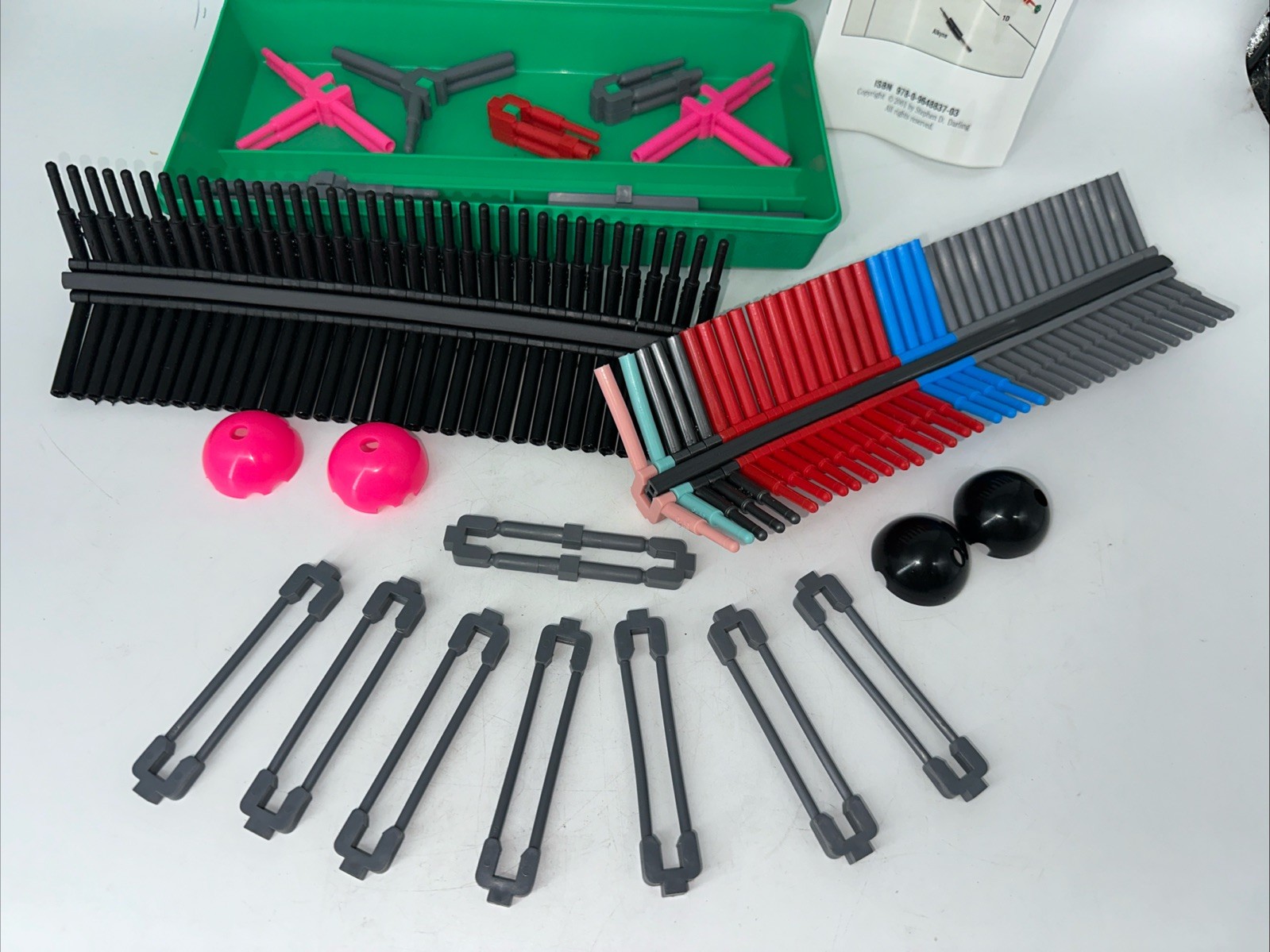 Darling Models MOLECULAR VISIONS FLEXIBLE Stereo Chemistry Model Kit READ!