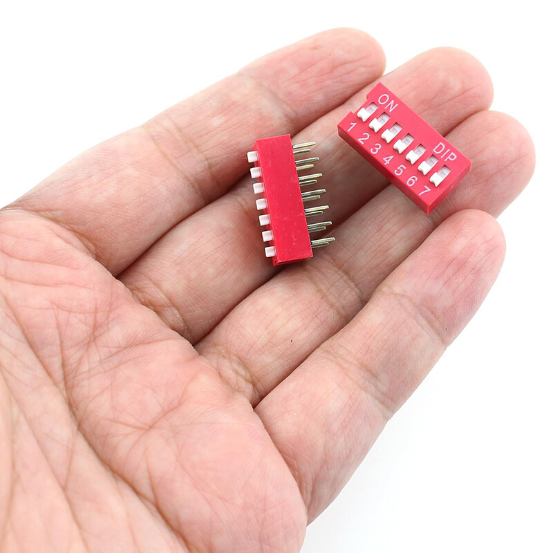 Slide Dip Switch Module 2.54mm DIL PCB Bread Board Piano Key Slide Flat Switches