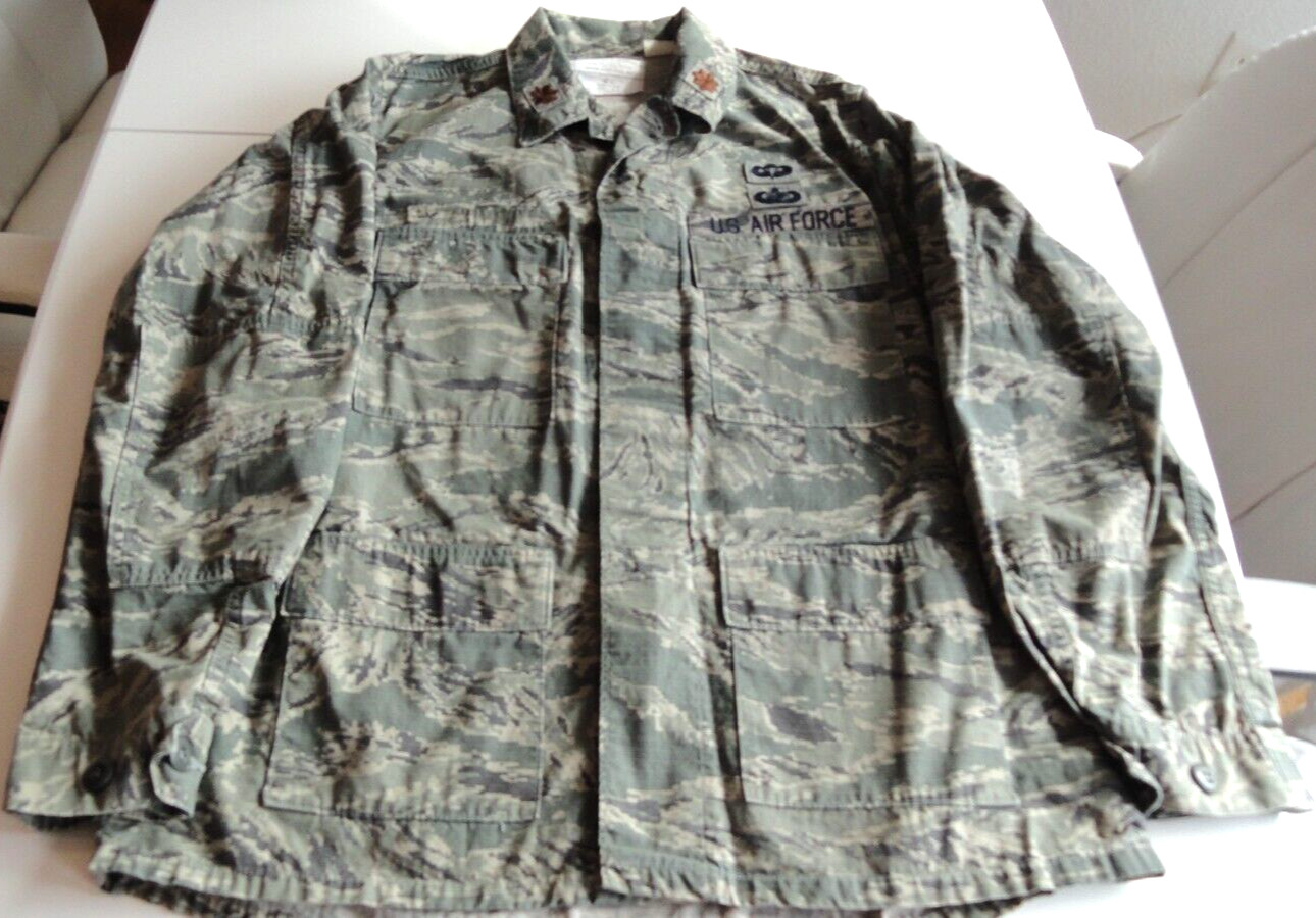 EXPERIMENTAL NFPA COMPLIANT INFRARED ABU TIGER STRIPE SAGE GRAY JACKET COAT 42L