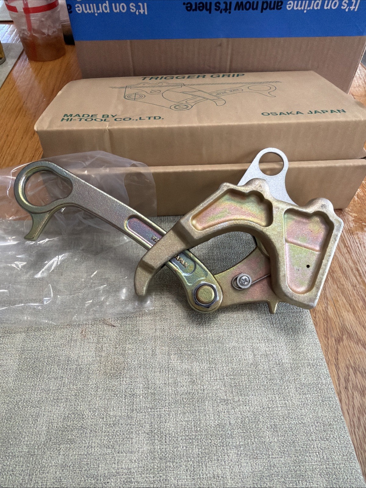 Trigger Grip 8000 Lb Cable Grabber Hi-Tool Co