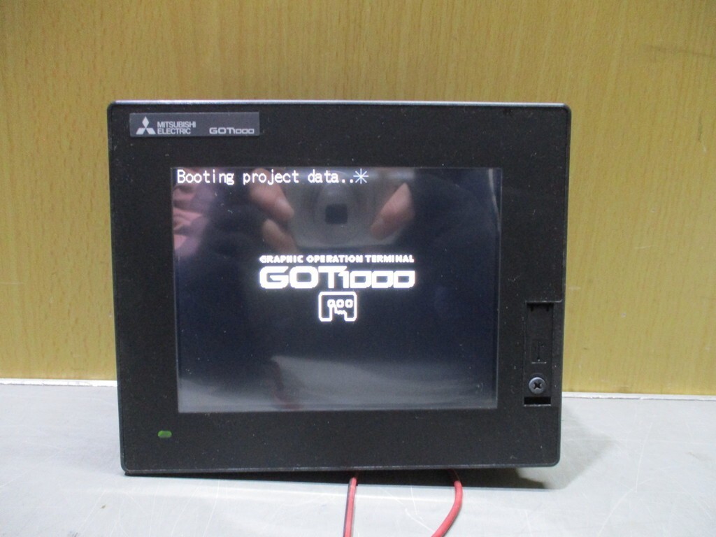 MITSUBISHI GT1455-QTBDE TOUCH PANEL GT1455QTBDE HMI Screen Used From Japan