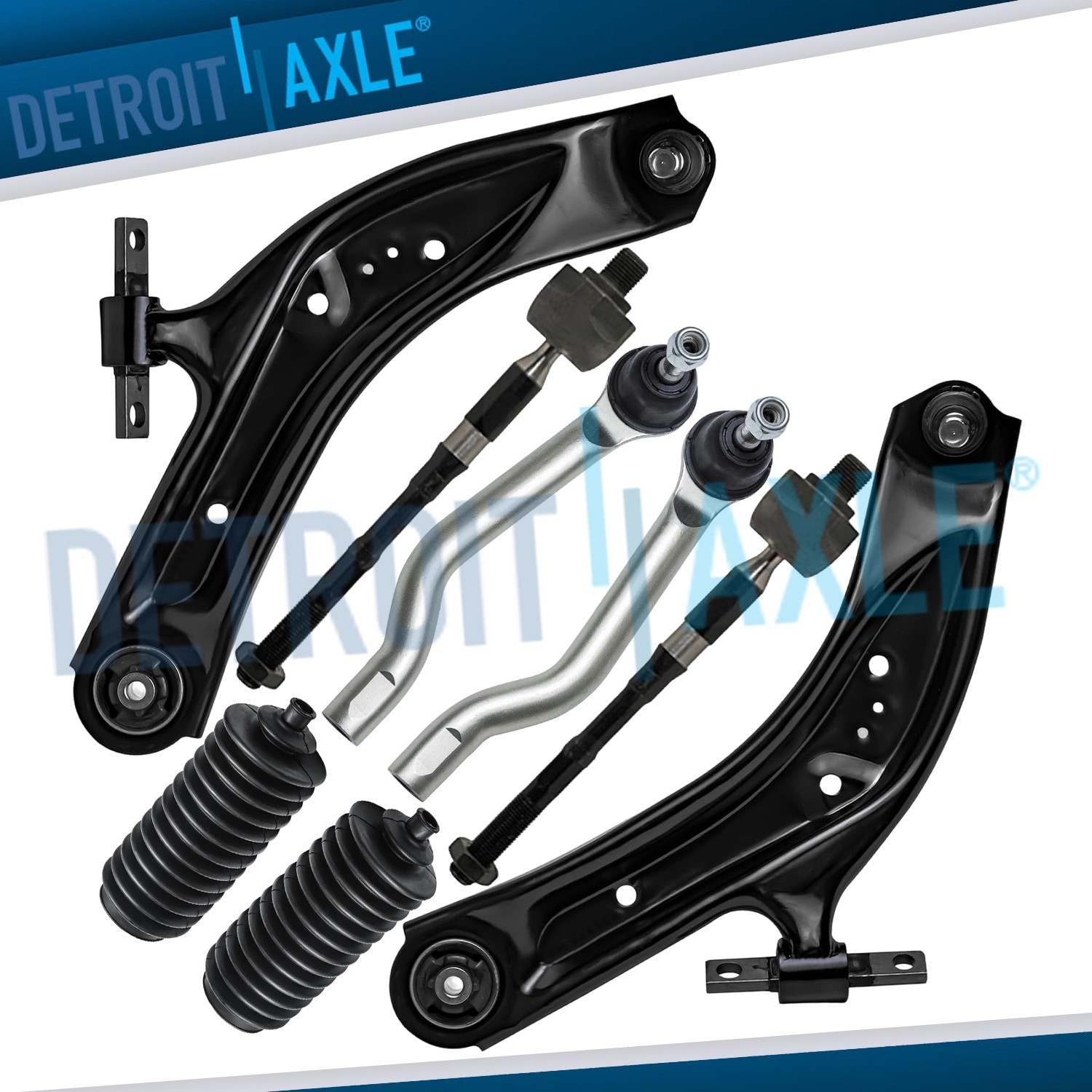 Front Lower Control Arms Suspension Kit for 2014-2019 Nissan Rogue Sport Qashqai