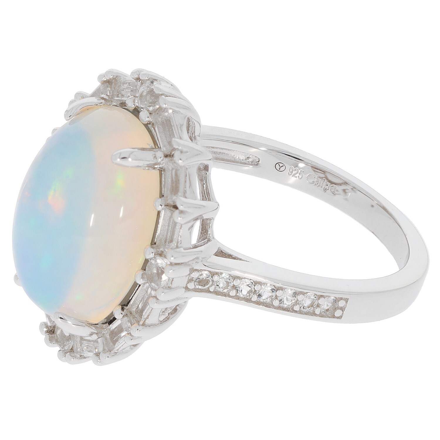Sterling Silver Semi Mount Ring Setting Oval OV 14X10mm