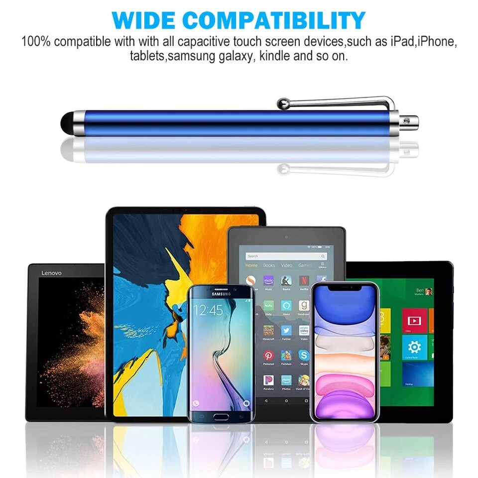 Capacitive Touch Screen Stylus Pen Universal For iPhone iPad Samsung Tablet
