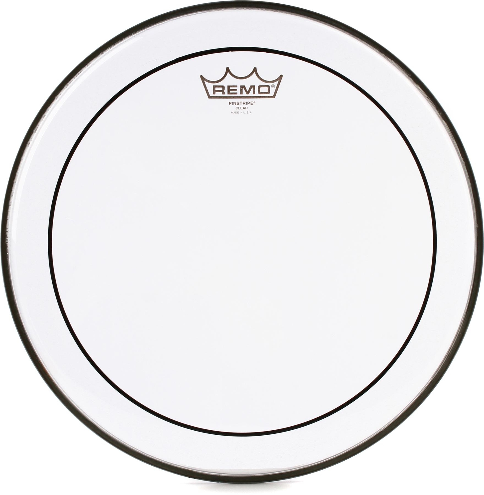Remo Clear Pinstripe Drumhead - 14"