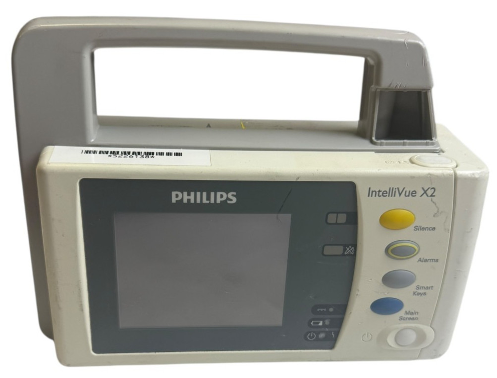 Philips IntelliVue X2 Patient Monitor Portable ICU Transport ECG SpO2 NBP