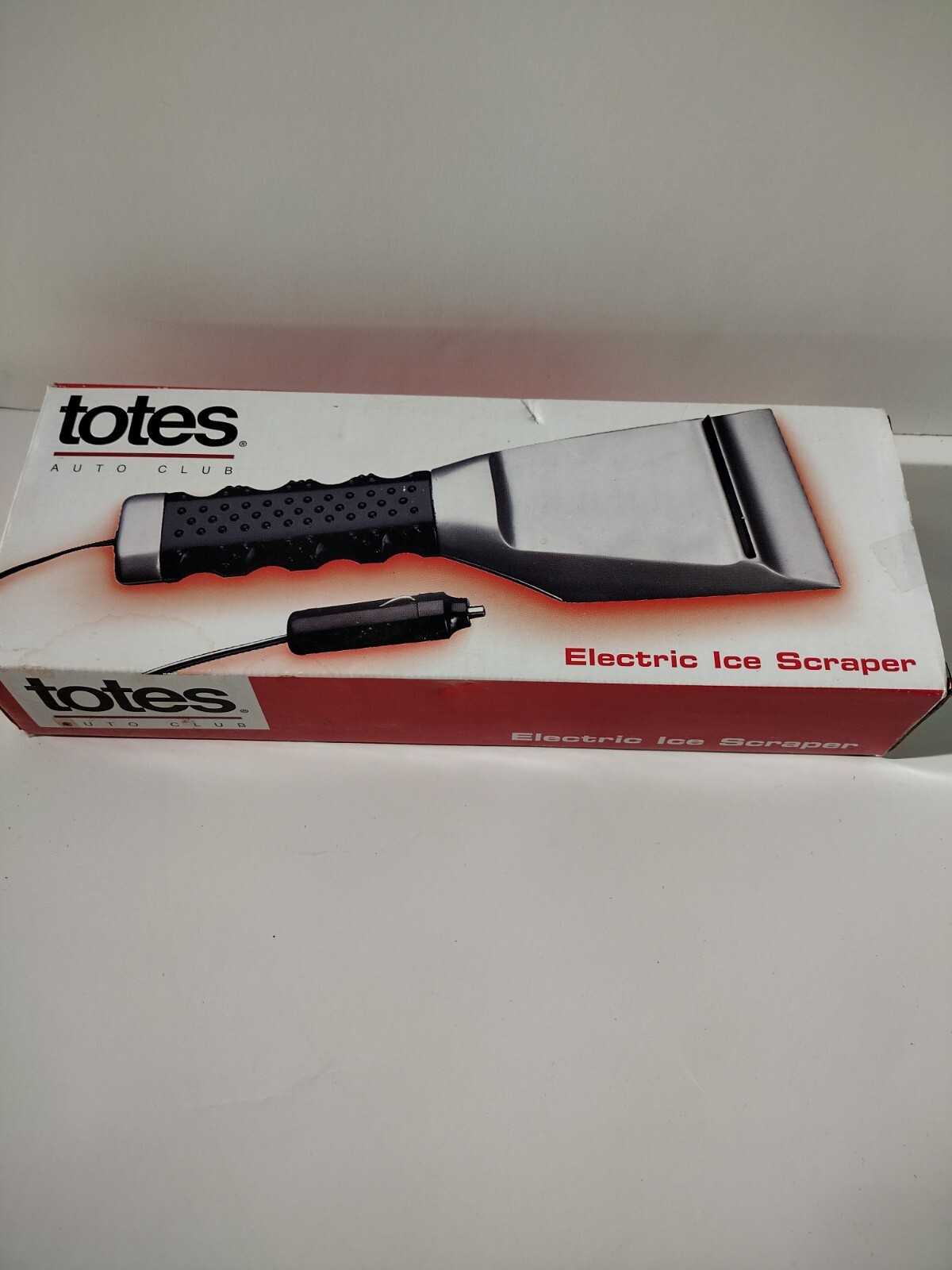 Totes Electric Ice Scraper new box Quick Easy Ice Removal from Auto Windshield