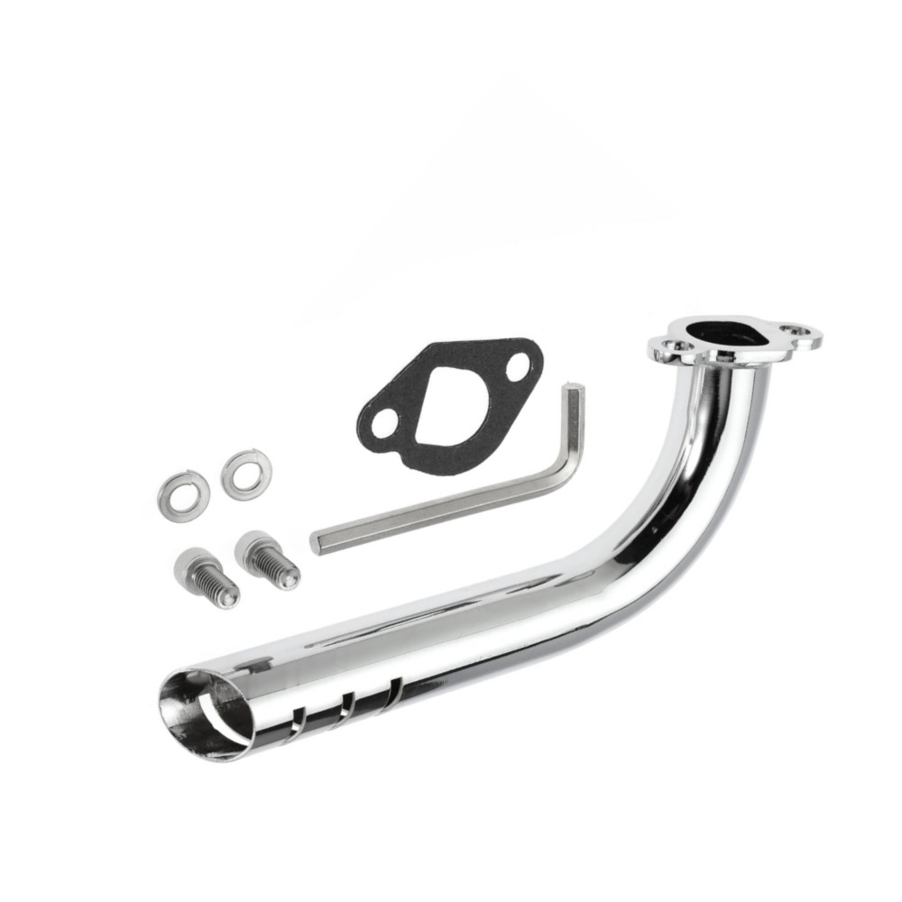 Exhaust Pipe Kit for DuroMax 7HP GX160 for Baja Warrior MB200 Go Kart Mini Bike