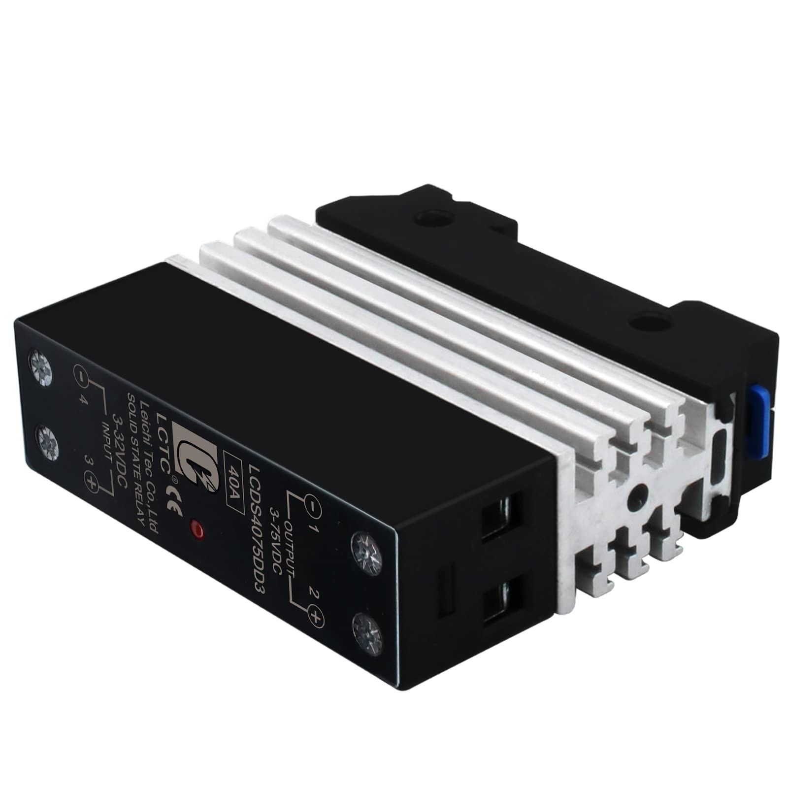 SSR40DD 40A DCDC Solid State Relay Radiator Input 332V Output 375V