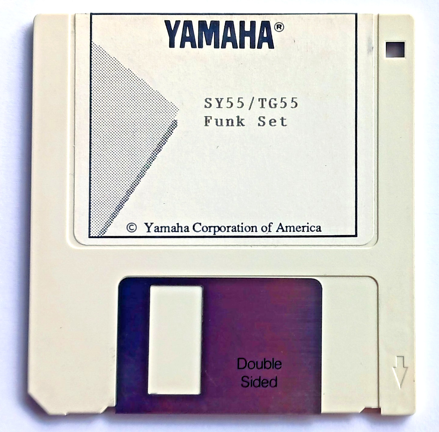 Yamaha SY55 TG55 Funk Set Sounds on Original Floppy Disk for Use with the QX5FD