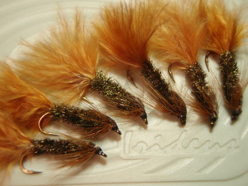 Irideus #10 Peacock Wooly Bugger Trout Flies Steelhead Fly Fishing Streamer Fly